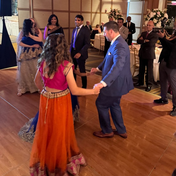 3-Piece Lengha Chaniya Choli Set - Picture 4 of 6